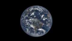 A stunning view of Earth captured on Sept. 17, 2015, by NASA’s Earth Polychromatic Imaging Camera (EPIC) camera on the Deep Space Climate Observatory (DSCOVR) spacecraft.