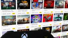 Xbox games discounted