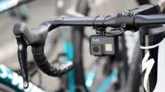 Image shows a GoPro which is one of the best bike cameras 