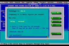 Borland Turbo C++ for MS-DOS