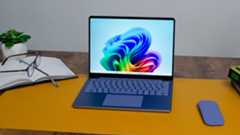 A Microsoft Surface Laptop 13-inch on a desk