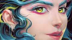 Photoshop tutorials: portrait paintings