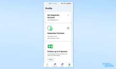 Kaspersky Antivirus for Android app screen shot