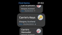 &quot;Find&quot; app used with AirTag to help find keys