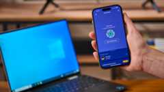 PrivadoVPN running on an iPhone during TechRadar&#039;s VPN tests