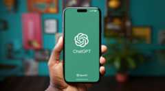 ChatGPT logo on phone 