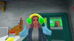 An image from VR slime sculpting game Slime Lab