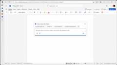 Copilot in Word asking you for a prompt to generate text