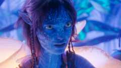 Sigourney Weaver as Kiri in Avatar: Fire and Ash