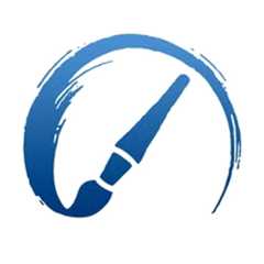 The logo of Rebelle, one of the best digital art software programs