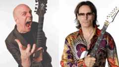 Steve Vai and Devin Townsend in 2018