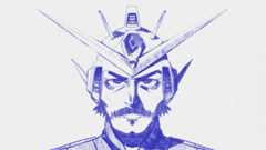 A sample of a free Procreate brush that looks like ballpoint pen