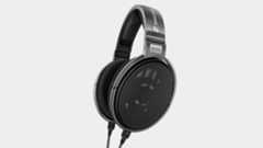 Sennheiser HD650 headphones on a blank background