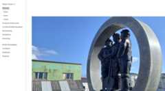 Screenshot of Squarespace editor