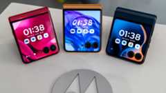 The Razr Ultra 2025 with the Razr Plus 2025 and Razr 2025