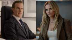 From left to right: James Van Der Beek in Overcompensating and Reese Witherspoon in The Morning Show.