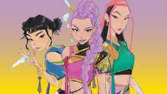 Artwork from the Netflix KPop Demon Hunters art book