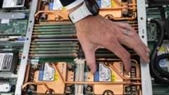 Copper in data center rack