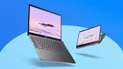 Acer Laptops on a blue background