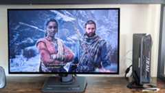 ASUS ROG NUC 970 Gaming Mini PC playing Banishers.