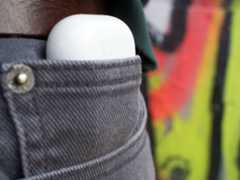 AirPods 3 In Case In Jeans Pocket
