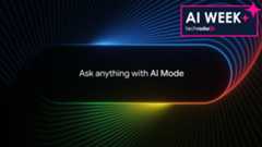 A screenshot of the Google AI Mode main page 