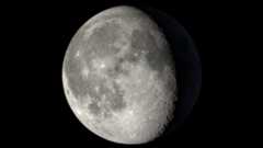 a grey, dusty orb in space