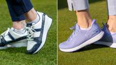 Duca del Cosma and Skechers women's golf shoes