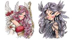 Fantasy character art by Tamara Nederkoorn