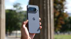 Google Pixel 10 Pro XL held in a hand