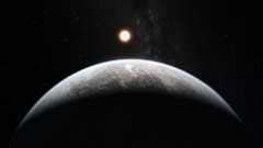 A new experiment created the pressure experienced at the core of an alien world more than three times larger than Earth &mdash; a super-Earth &mdash; to investigate what happens to materials in its depths.