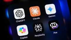 Artificial Intelligence AI Assistant Apps - ChatGPT, Anthropic Claude, Google Gemini, Microsoft Copilot, Perplexity, Poe.