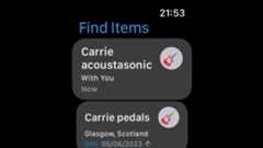 &quot;Find&quot; app used with AirTags on Apple Watch