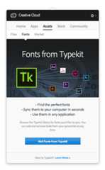 To see the Typeset matches, make sure that you have an internet connection and that you're signed into Adobe Creative Cloud