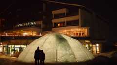 ice dome in austria