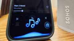 A selection of Sonos products and AI in music apps, to suggest the crossover (and rivalry) 