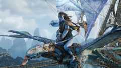 Sam Worthington as Jake Sully in Avatar: Fire and Ash