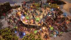 A screenshot from the video game Stormgate