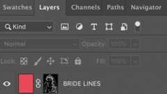 Anaglyph effect - Inking