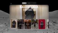 Balenciaga visionOS app