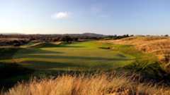 A general view of the fifth hole at The European Club in County Wicklow, Ireland