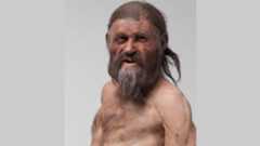 Iceman Ötzi reconstruction