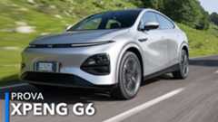 Xpeng G6, l'assetto è ok, lo sterzo un po' meno