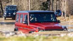 We put the Mercedes G-Class to the test among rocks, fords and twists