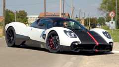 Pagani Utopia Hypercar Caught On Video Wearing Zonda Cinque Disguise
