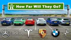 Six Electric Sedans Were Driven Until They Died. The Results Are Fascinating