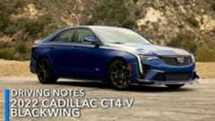 2022 Cadillac CT4-V Blackwing Driving Notes: Right-Sized Rocket