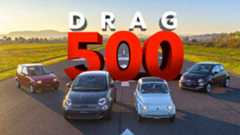 Fiat 500 contro 500, una gara di accelerazione (impossibile) lunga 60 anni!