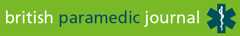 British Paramedic Journal logo