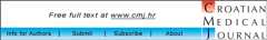 Croatian Medical Journal logo